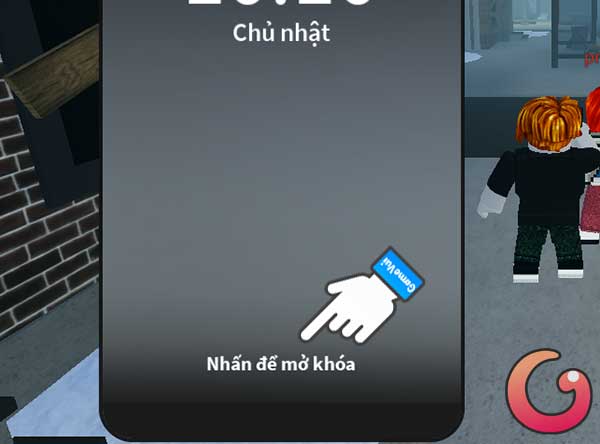 Nhấn để mở khóa