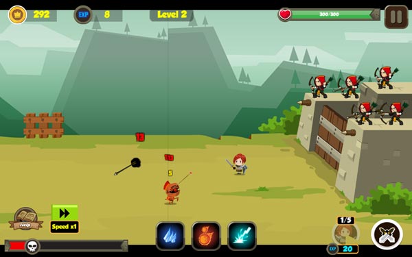 Đặt lính chém cấn chiến để chiến đấu