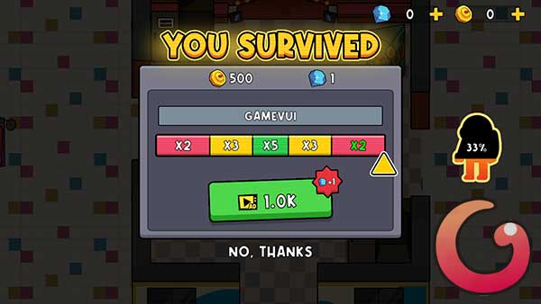 Hoàn thành cấp độ