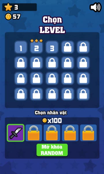 Có nhiều level cấp độ cũng như Skin trang phục Impostor