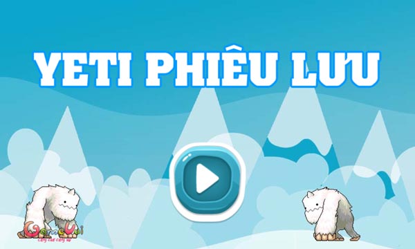 Chơi game Yeti phiêu lưu - GameVui