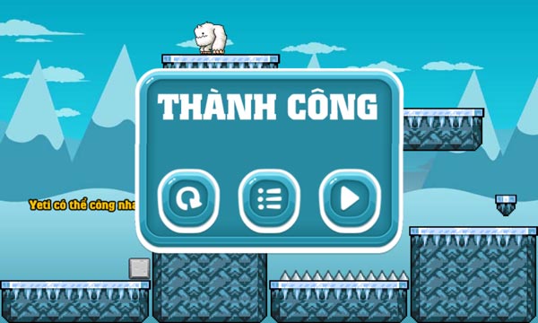 Thu thập hết toàn bộ số đồng xu vàng để về đích