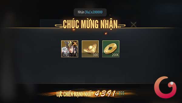 Chúc mừng nhận