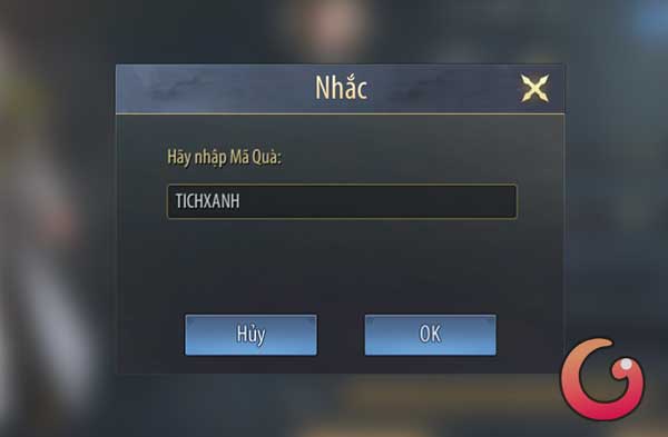 Nhập code