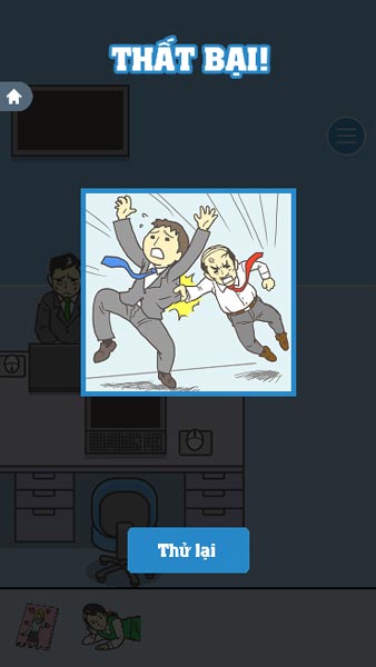 Hãy cẩn thận đừng để người Sếp bắt được