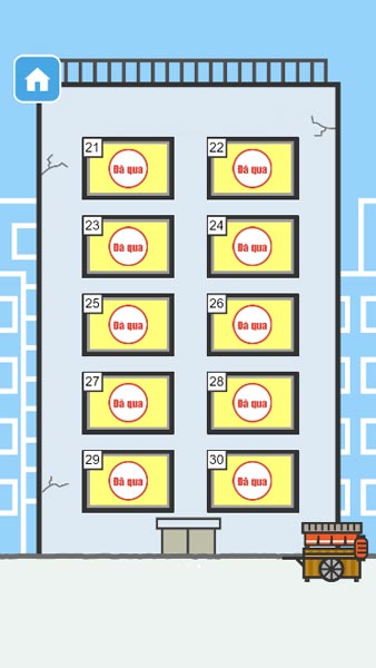 Có 30 cấp độ để thử thách người chơi