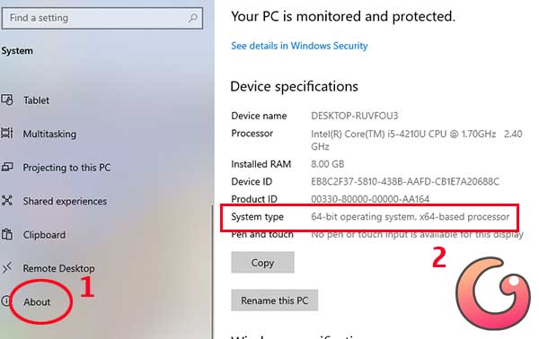 Kiểm tra phiên bản Windows