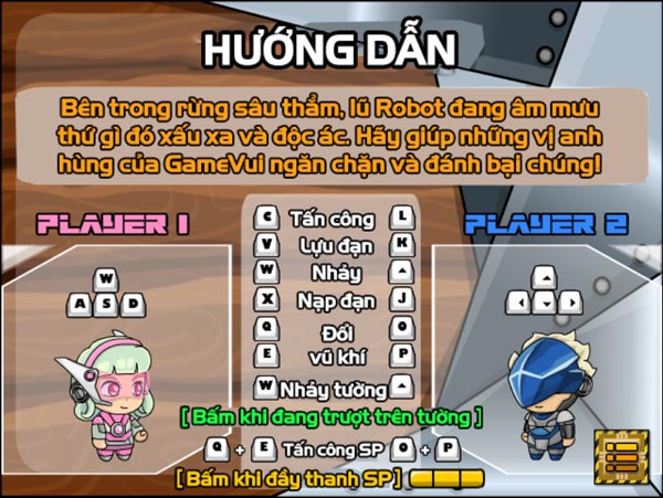 Hướng dẫn cách chơi, phím điều khiển cơ bản