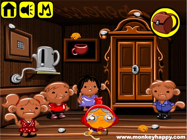 Chơi game Chú khỉ buồn 700 - GameVui