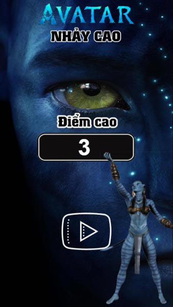 Chơi game Avatar nhảy cao - GameVui