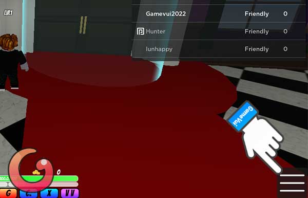 Nhấn vào 3 dấu gạch ngang