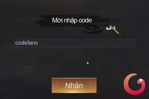 Nhập code