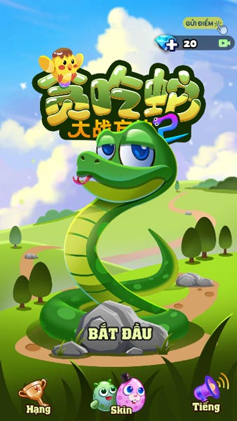 Chơi game Rắn và Khối 2 - GameVui