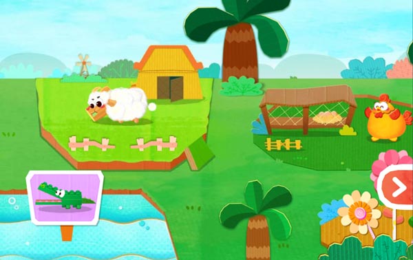 Có nhiều mẫu con vật để người chơi lựa chọn