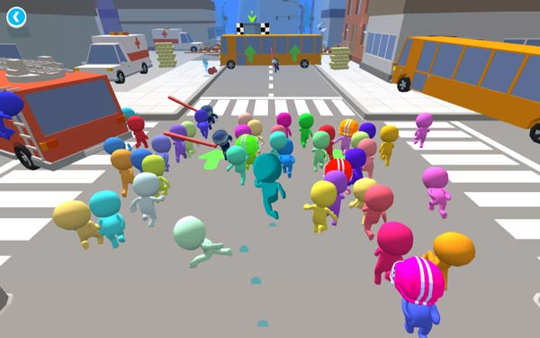 Điều khiển nhân vật tù nhân bạo loạn chạy trốn