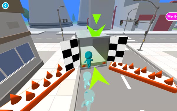 Về đến chiếc xe tải an toàn