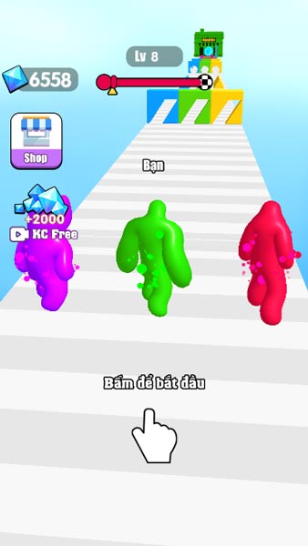 Chơi game Blob Runner - GameVui