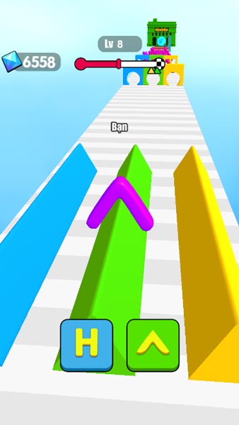 Giúp Blob Runner dễ dàng vượt qua các vật cản