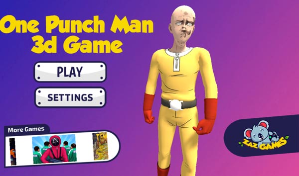 Chơi game One Punch Man 3D - GameVui