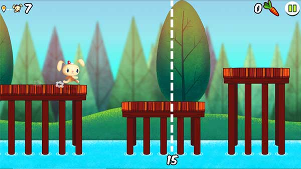 Hãy nhảy lên các cây cầu gỗ