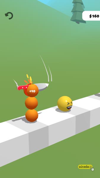 Lựa chọn hướng lưỡi dao chém xống rất quan trọng