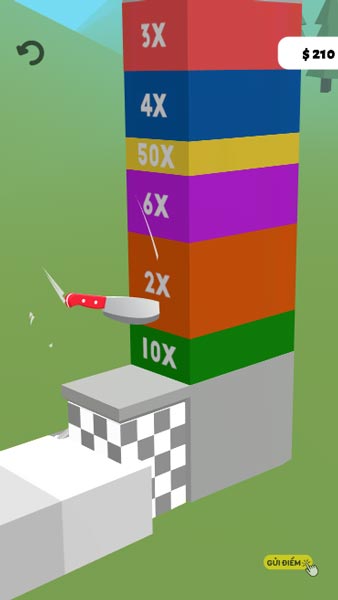 Chọn mức độ đạt điểm thưởng Bonus