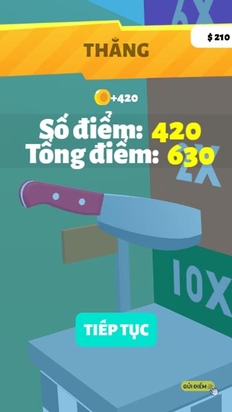 Cố gắng đạt số điểm cao kỷ lục