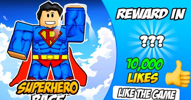 Tổng hợp code Roblox Super Hero Race Clicker mới nhất 01/08/2026
