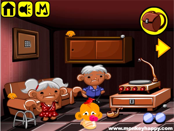 Chơi game Chú khỉ buồn 704 - GameVui