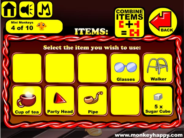 Thu thập những mảnh vật phẩm nhỏ