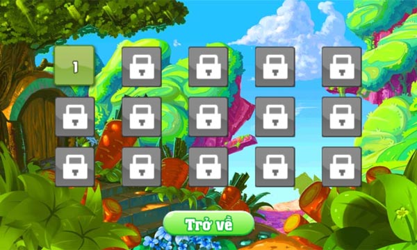 Có nhiều cấp độ và 2 chế độ chơi chính: 1 hoặc 2 người