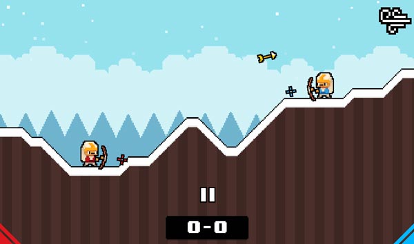 So tài bắn cung 2 người theo lượt