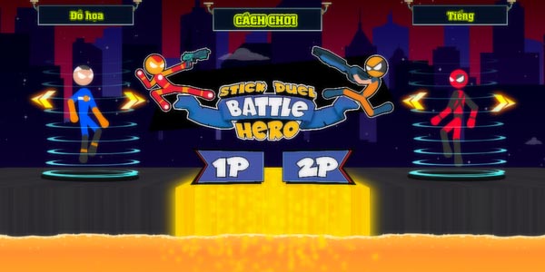 Chơi game Võ sĩ người que 4 - GameVui