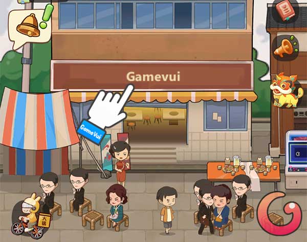 Biển hiệu mới của nhà hàng