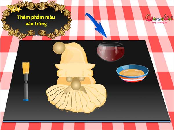 Tô màu cho bánh