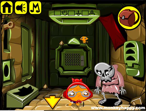 Hãy thu thập vật phẩm trên màn hình