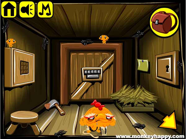 Hãy thu thập vật phẩm trên màn hình