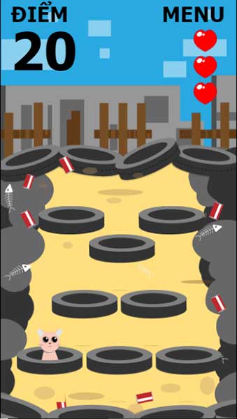 Hãy bắt những con mèo ngoi lên mặt đất