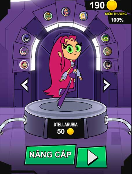 Nâng cấp anh hùng