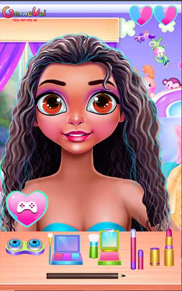 Trang điểm cho Moana