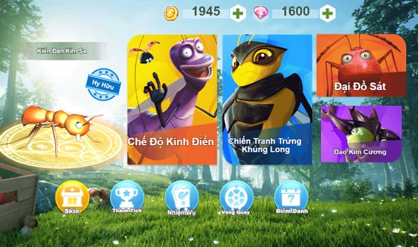 Chơi game Vương quốc Kiến - GameVui