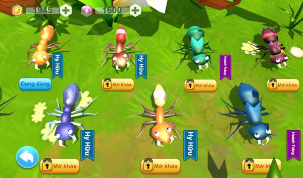 Rất nhiều mẫu Skin để người chơi lựa chọn