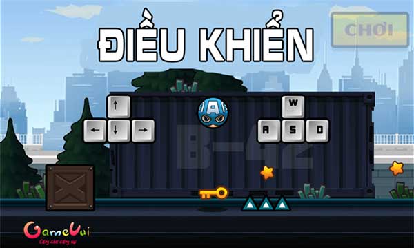 Cách điều khiển nhân vật