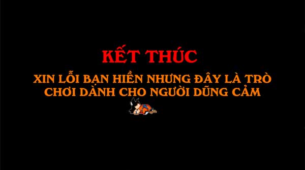 Kết thúc