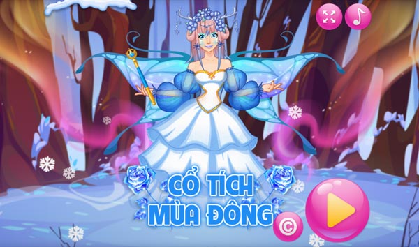 Chơi game Cổ tích mùa đông - GameVui