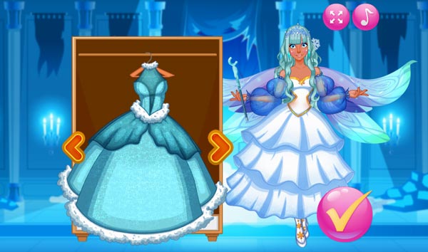 Kết hợp với những kiểu váy, cánh, đũa thần...