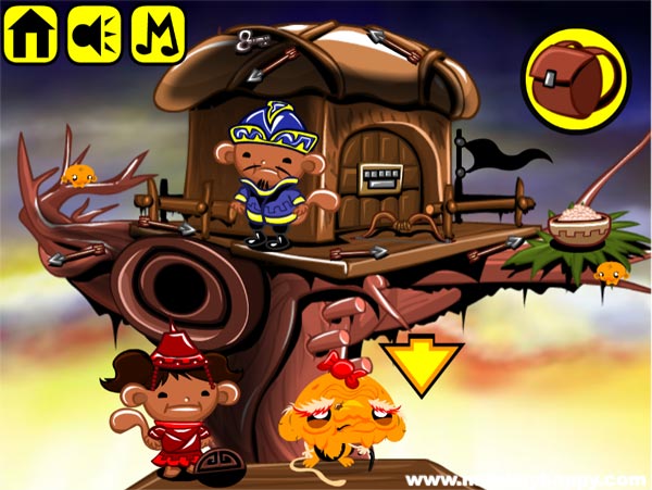 Tìm ra lối đi bí mật để trèo lên nhà cây