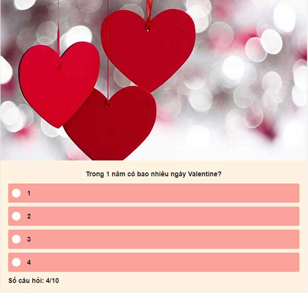 Chọn đáp án chính xác