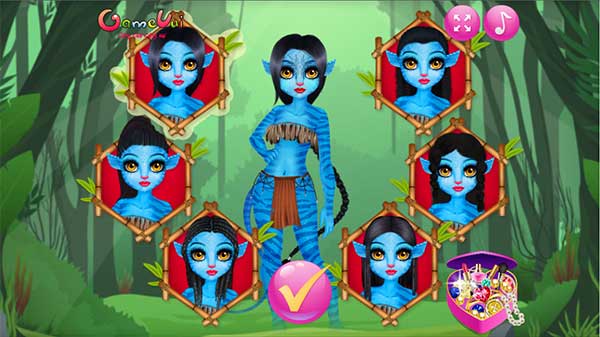 Hãy chọn kiểu tóc cho cô gái