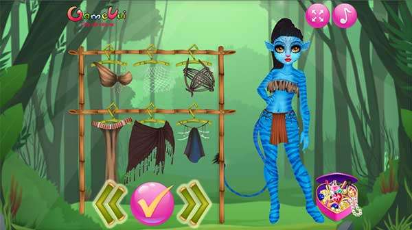 Hãy chọn trang phục cho cô gái